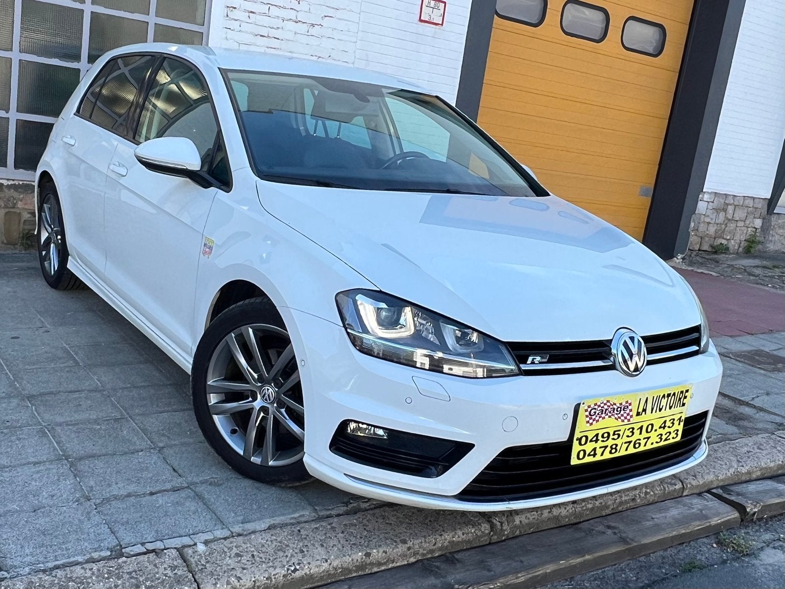 Volkswagen Golf 7 R-Line 2016 année 1.6 TDI 0032478767323, Autos, Volkswagen, Entreprise, Achat, Golf, ABS, Phares directionnels