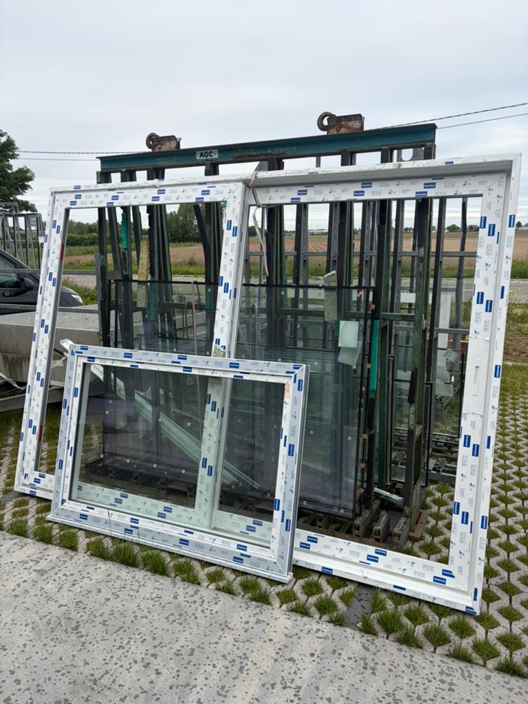 Nieuw PVC deceuninck schuifraam, Ophalen, Nieuw, Schuifpui