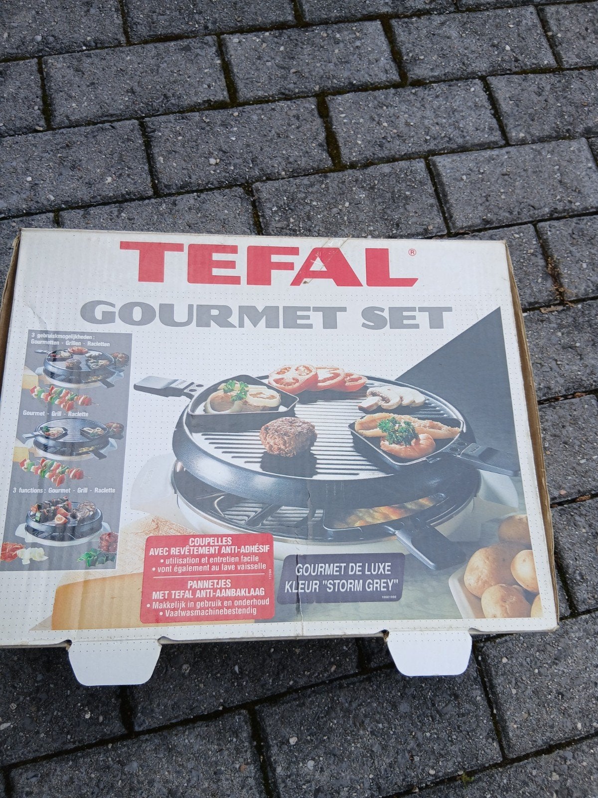 Tefal gourment set, Ophalen
