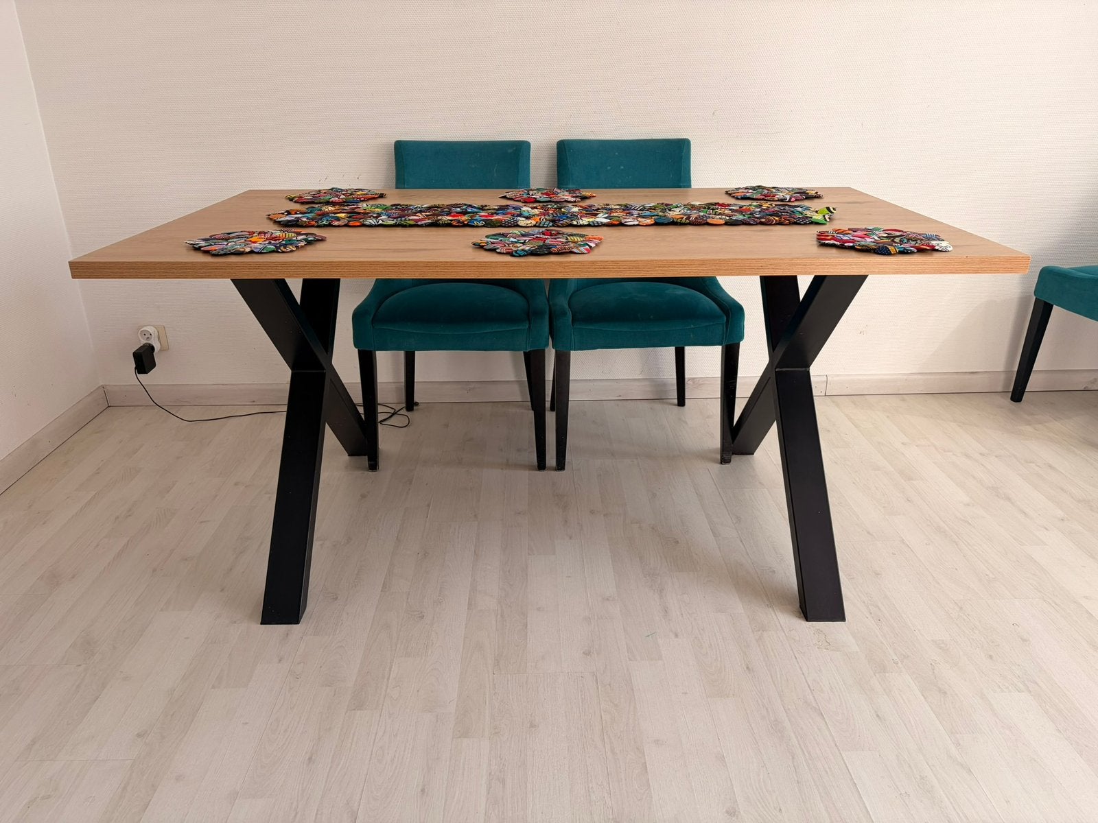Table à manger 90X160, Maison & Meubles, Enlèvement, Comme neuf