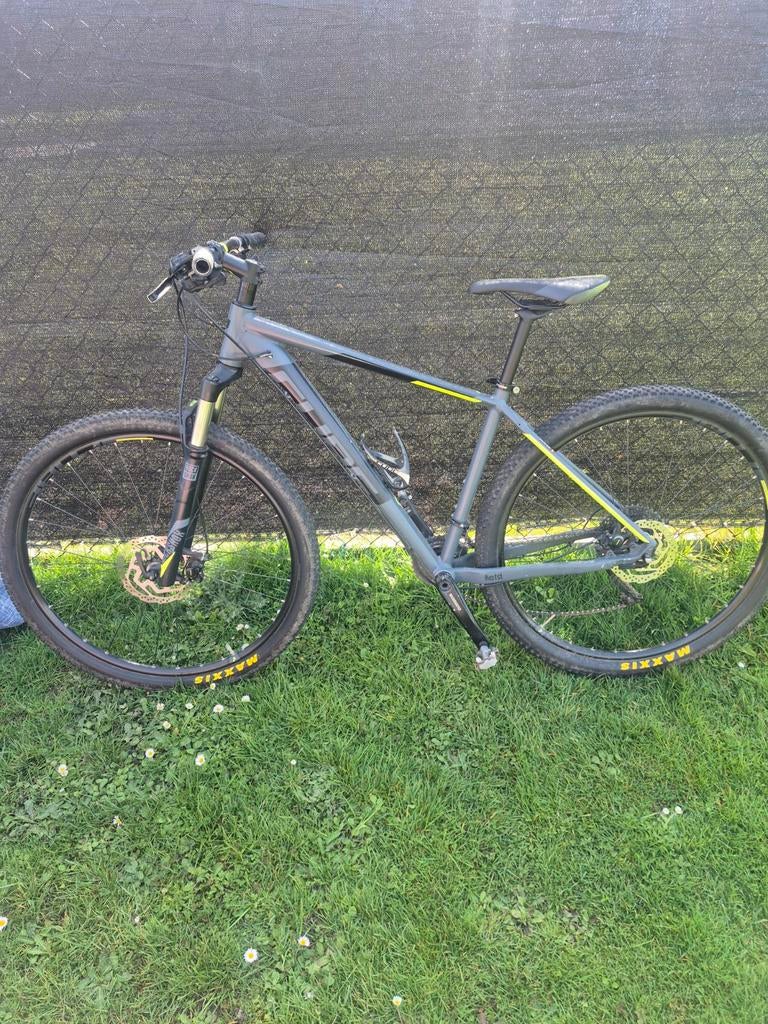 Vélo de montagne Cube Attention SL pour homme - Gris/Jaune F, Enlèvement, Frein à disque