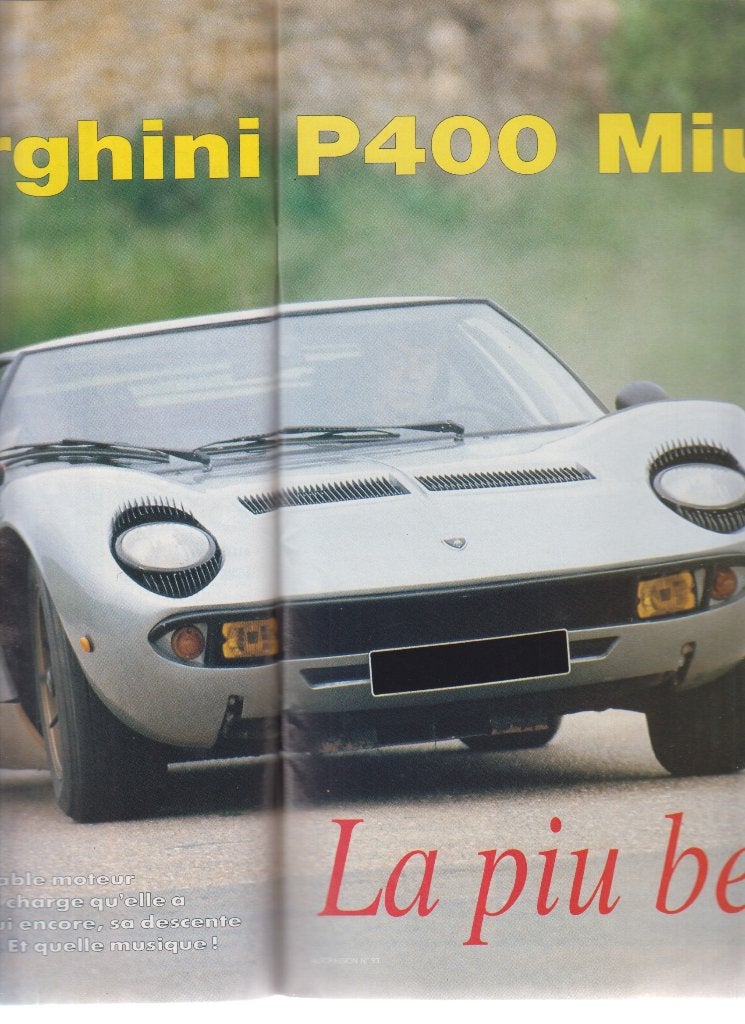 Lamborghini Miura P 400 voiture de collection, Boeken, Auto's | Boeken, Verzenden, Gelezen