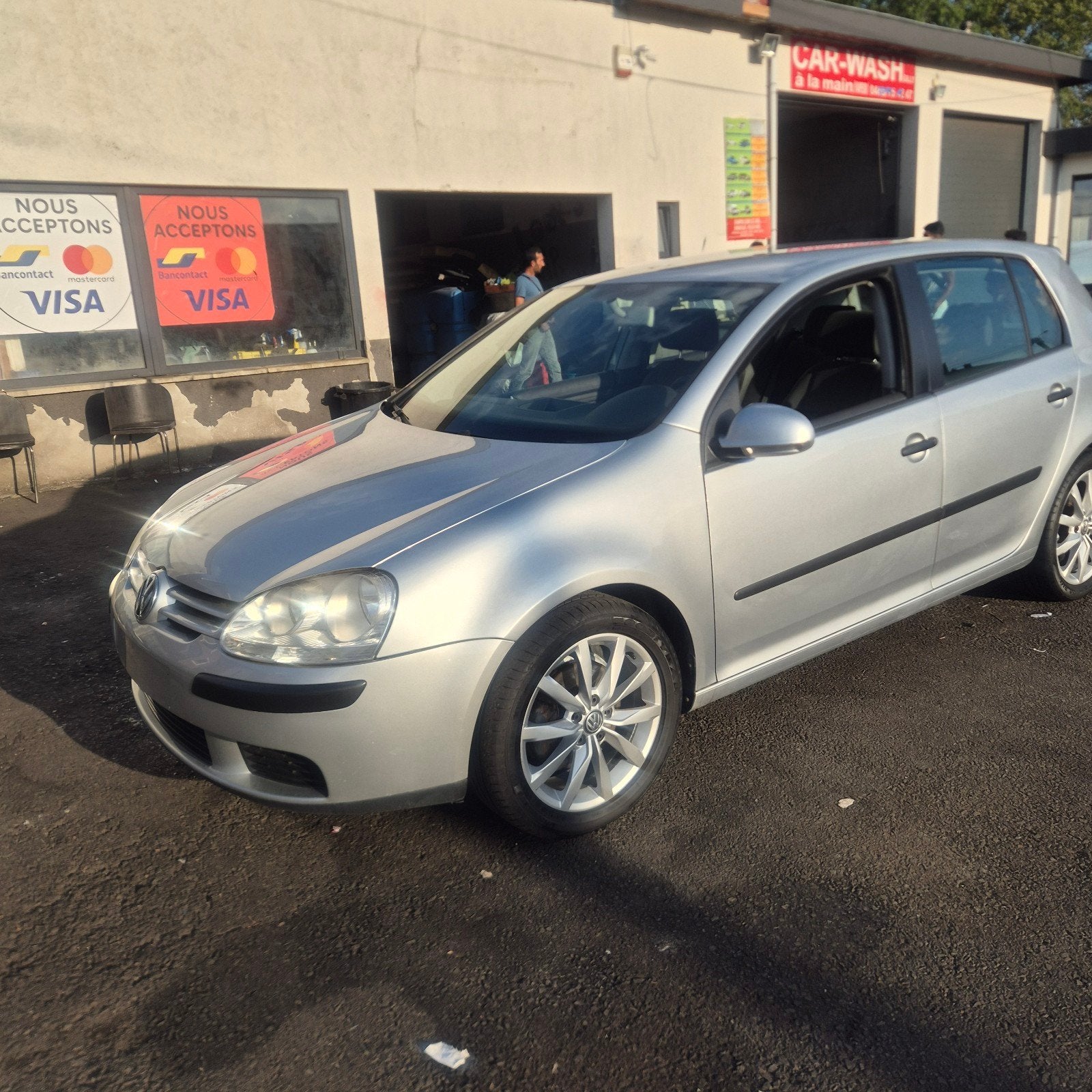 volkswagen golf 1.6 fsi essence 220000, Voorwielaandrijving, Stof, 4 cilinders, Zilver of Grijs