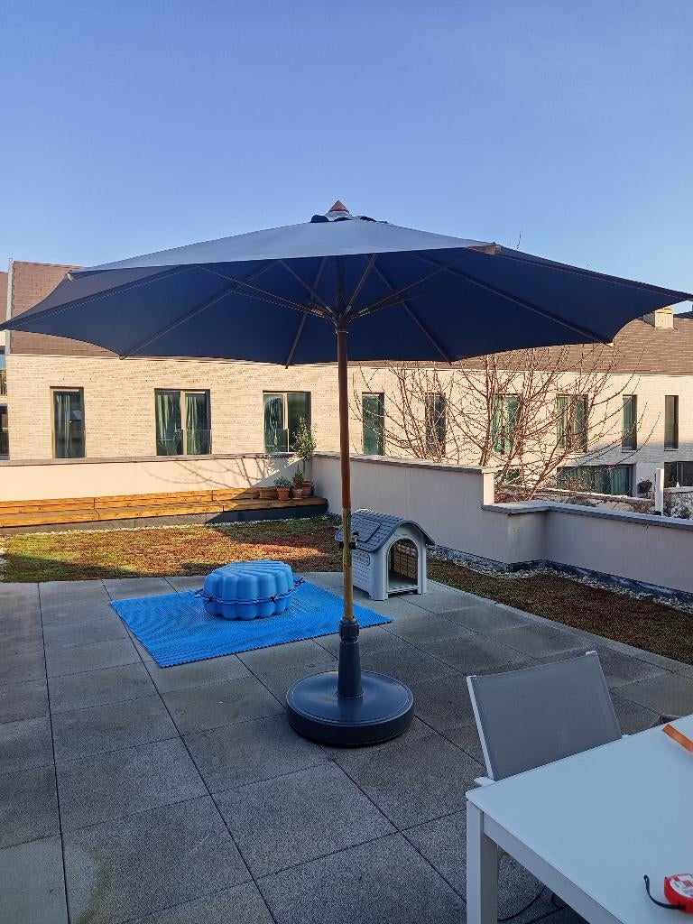 Parasol, Tuin en Terras, Ophalen, Muurparasol, 3 tot 4 meter, Verstelbaar