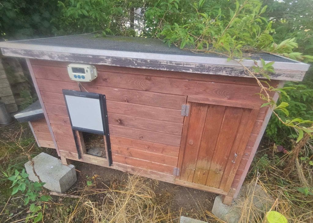 poulailler porte programmable, Enlèvement, Poulailler