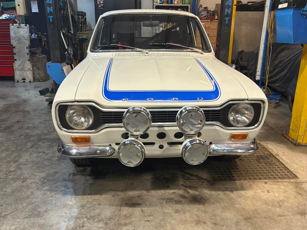 ESCORT MK1 MEXICO RALLY, Auto's, Zwart, Wit, Handgeschakeld, Particulier