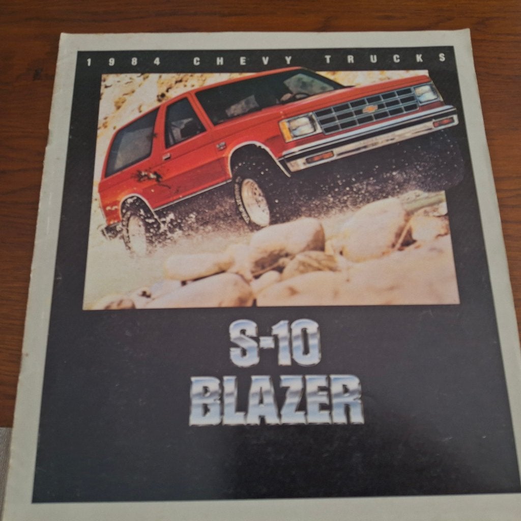 CHEVROLET  S-10 BLAZER      1984, Ophalen of Verzenden, Chevrolet