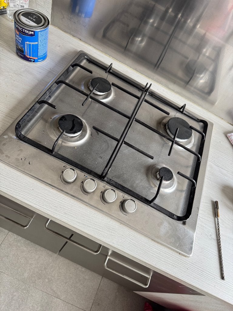 Taque a gaz, Electroménager, Gaz, 4 zones de cuisson, Encastré, Comme neuf