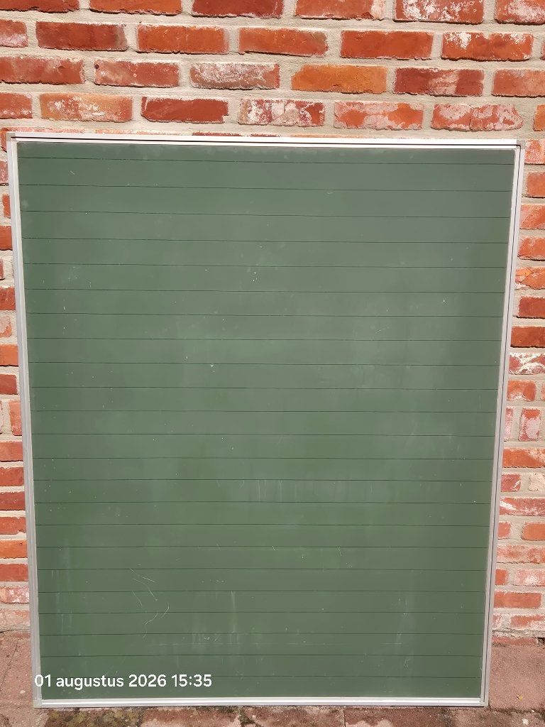 Magnetisch schoolbord / krijtbord, Ophalen, Gebruikt, Krijtbord