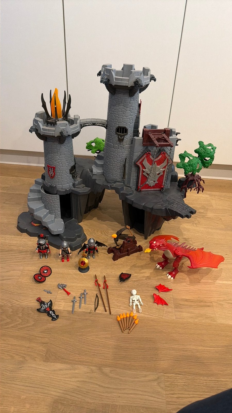 Playmobil 4835 Drakenkasteel, Ophalen, Gebruikt