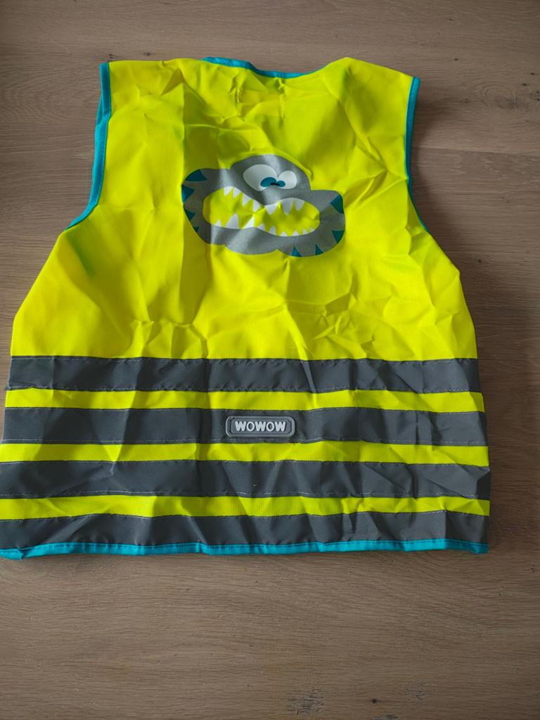 Fluo vestje nieuw 128-134 cm, Ophalen