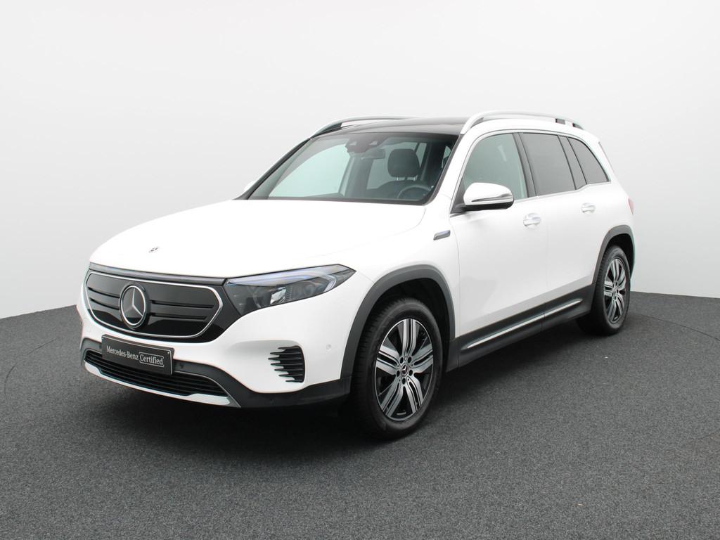 Mercedes-Benz EQB 250 Luxury Line Panodak | Carplay | Zetelv, Auto's, Stof, Gebruikt, 468 km, Wit