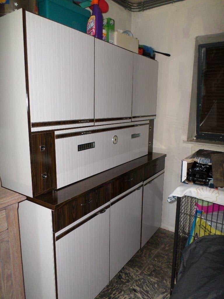 keukenkast, Ophalen
