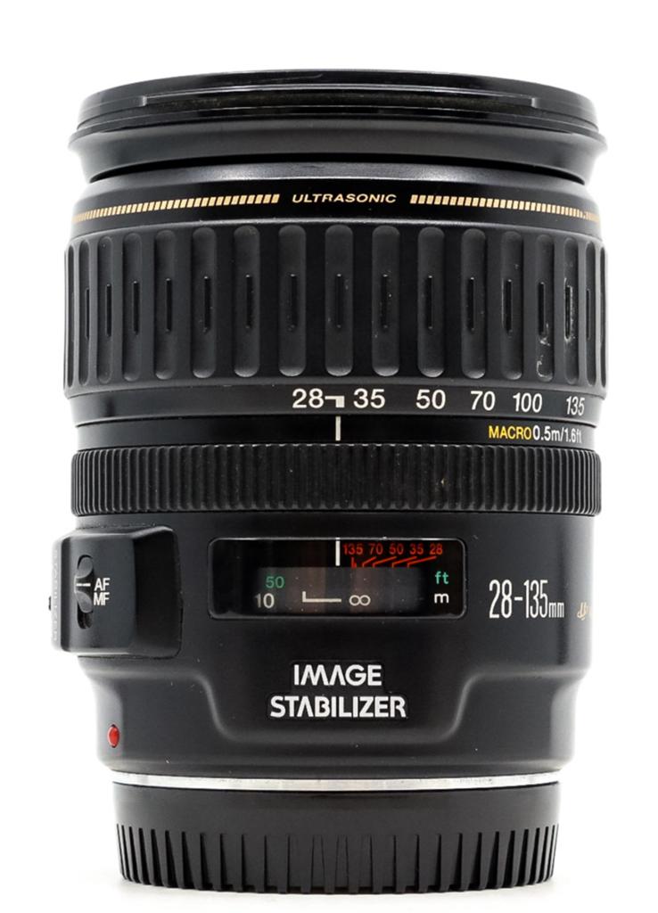 Lens - Canon EF 28-135mm f/3.5-5.6 IS, Ophalen of Verzenden, Gebruikt, Standaardlens