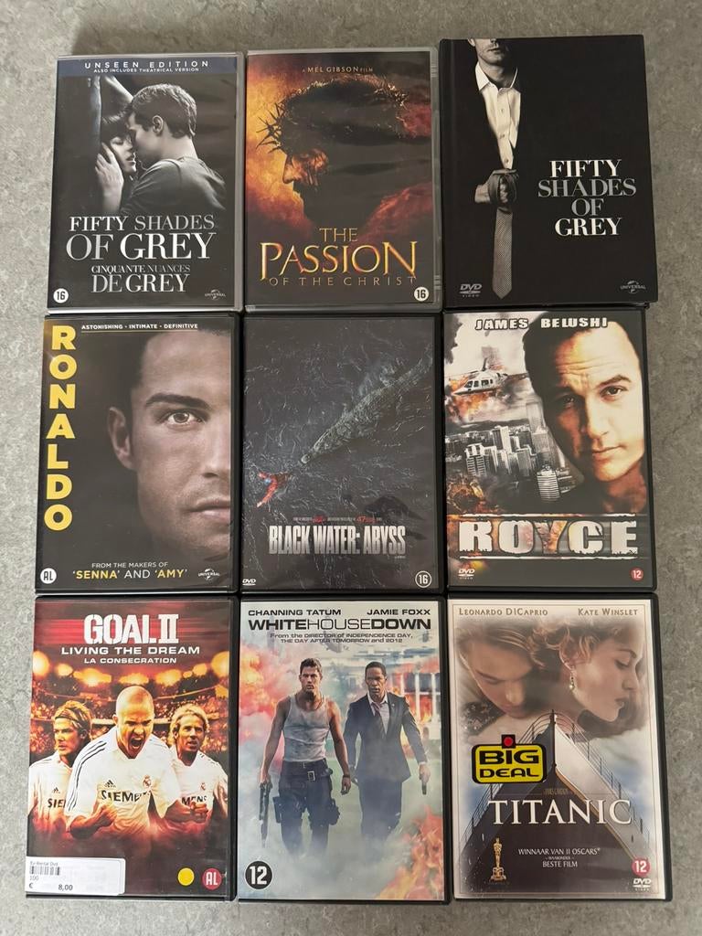 90 DVD’s (ook per stuk te koop ), Cd's en Dvd's, Dvd's | Avontuur, Ophalen of Verzenden, Zo goed als nieuw