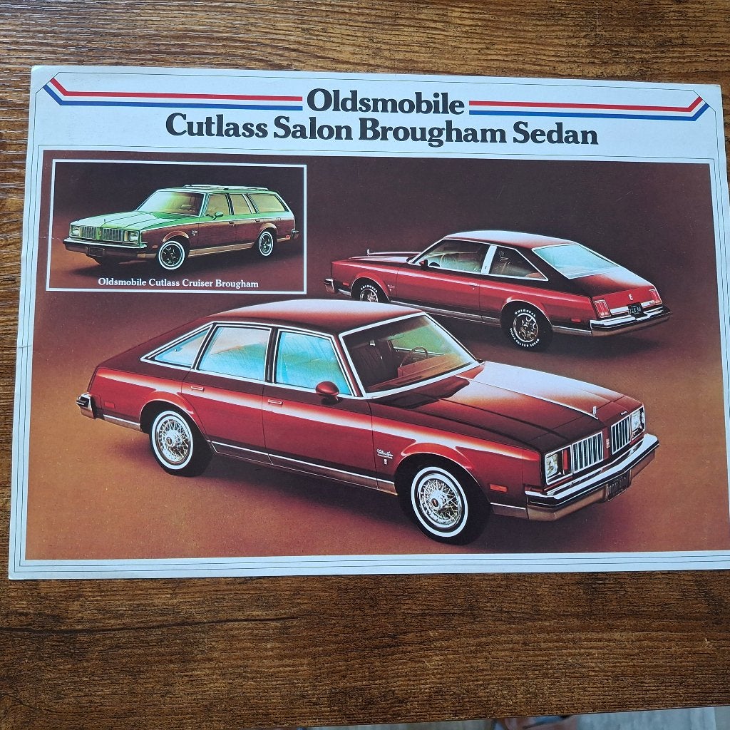 OLDSMOBILE  SALON BROUGHAM SEDAN  1979, Ophalen of Verzenden, Nieuw, Overige merken