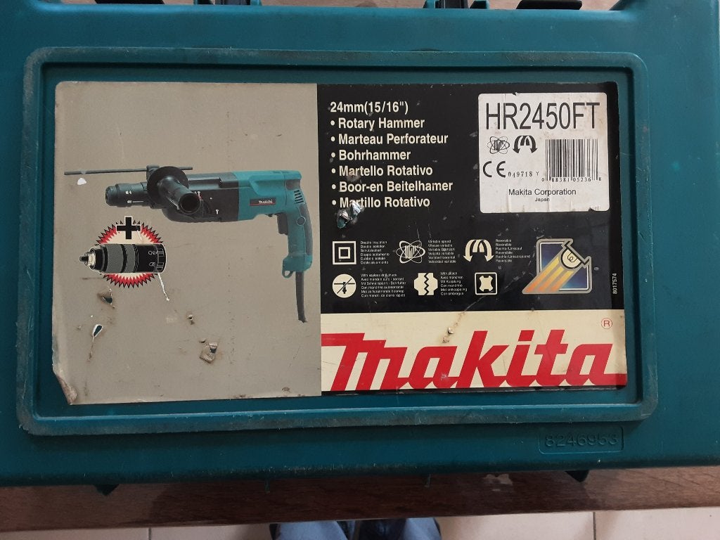 Perceuse burineur Makita comme neuf, Enlèvement ou Envoi, Comme neuf, Perceuse
