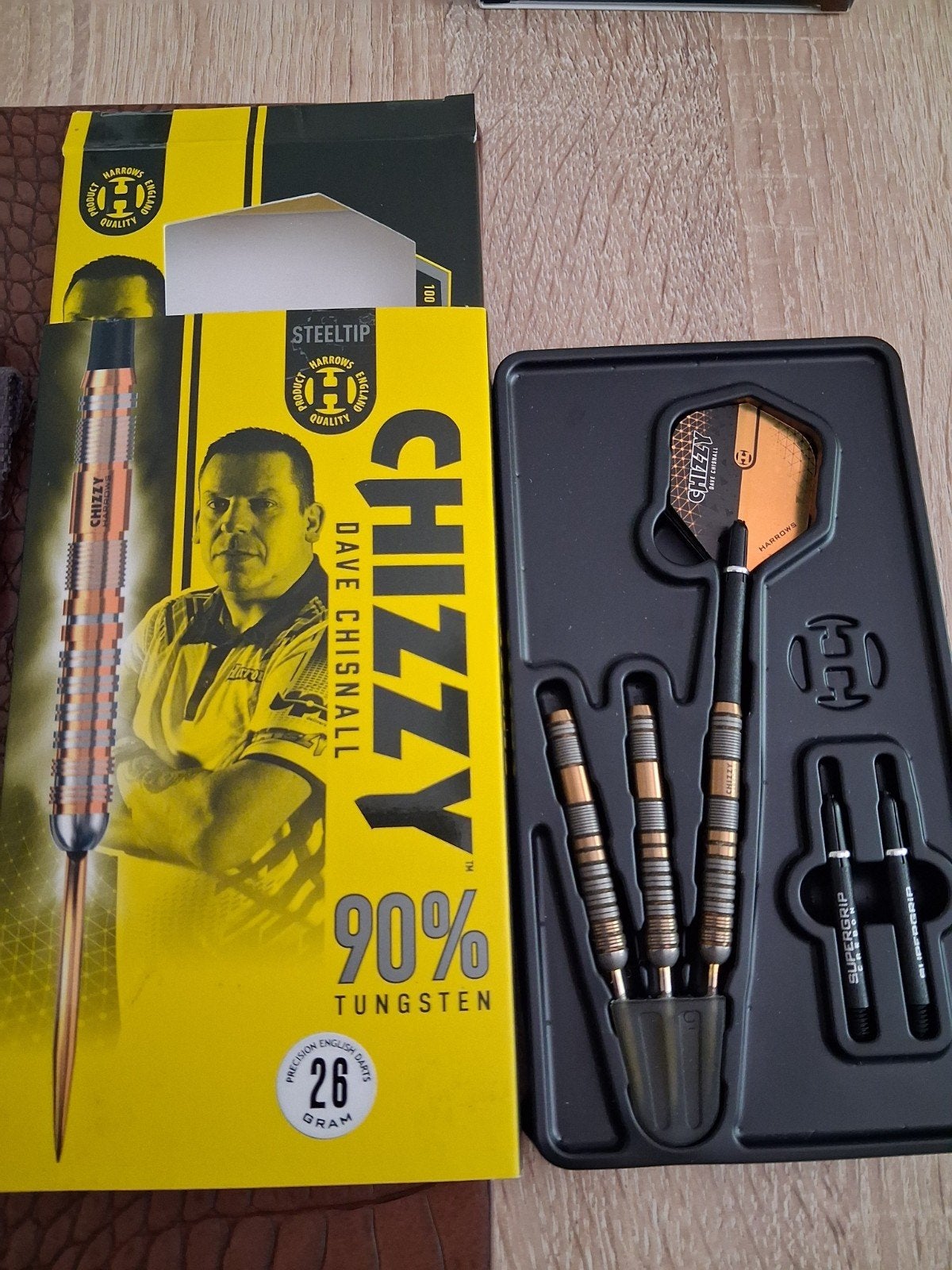 dartpijlen HARROWS david chisnall, Sport en Fitness, Darts, Ophalen, Flights