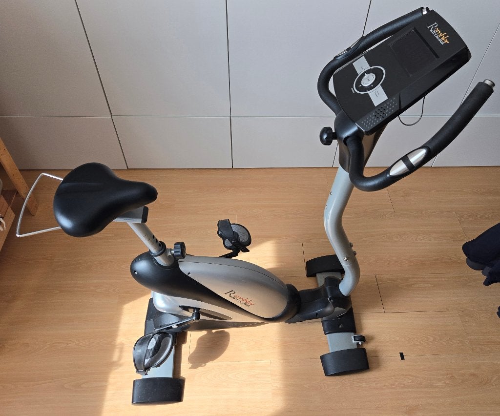 Rambler Hometrainer / Fitnessfiets (met Hartslagmeter), Jambes, Enlèvement, Utilisé, Vélo d'appartement