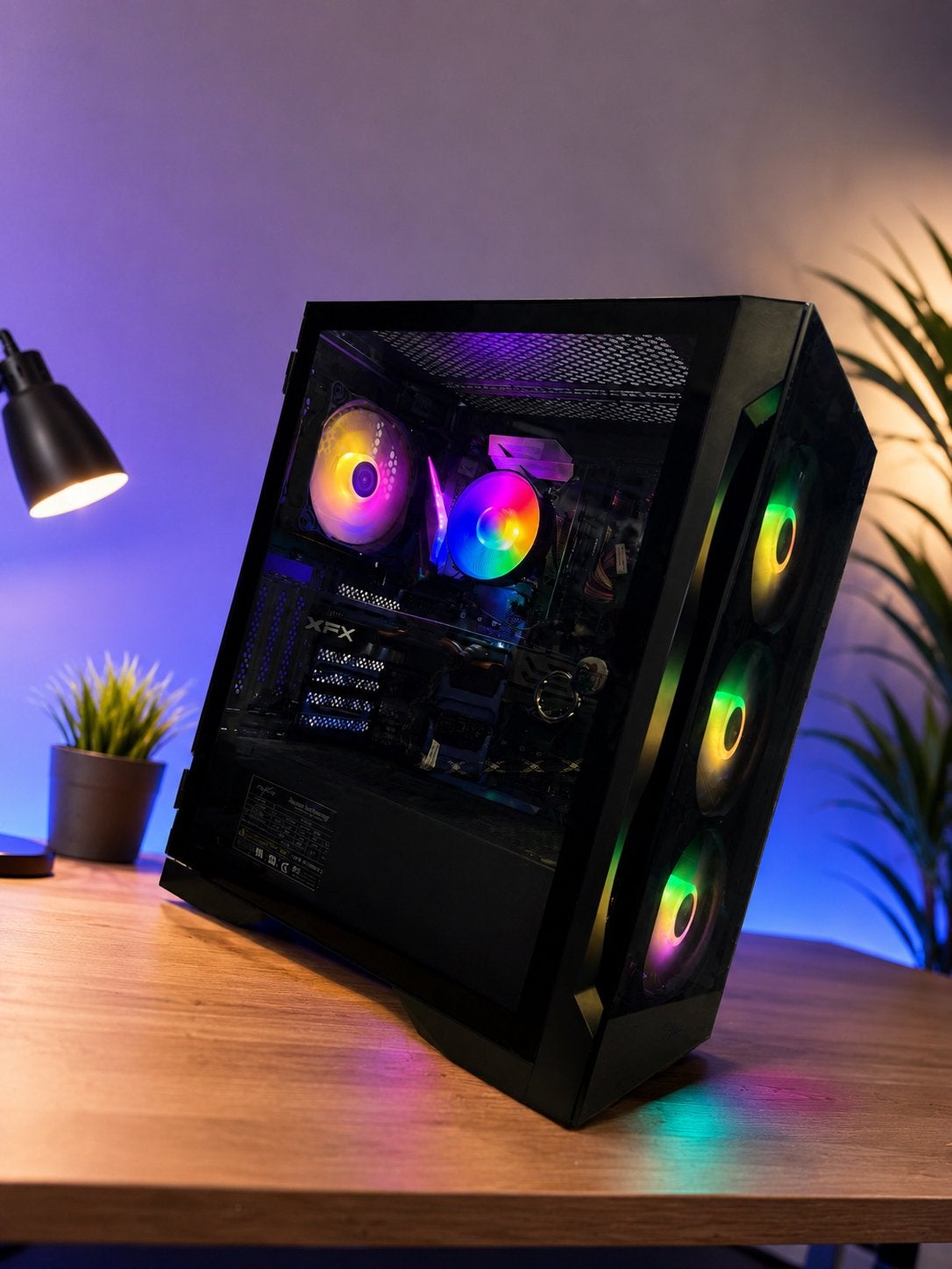 RGB Gaming PC – i7 / 16GB / RX580, Computers en Software, Ophalen, Zo goed als nieuw, Gaming, SSD