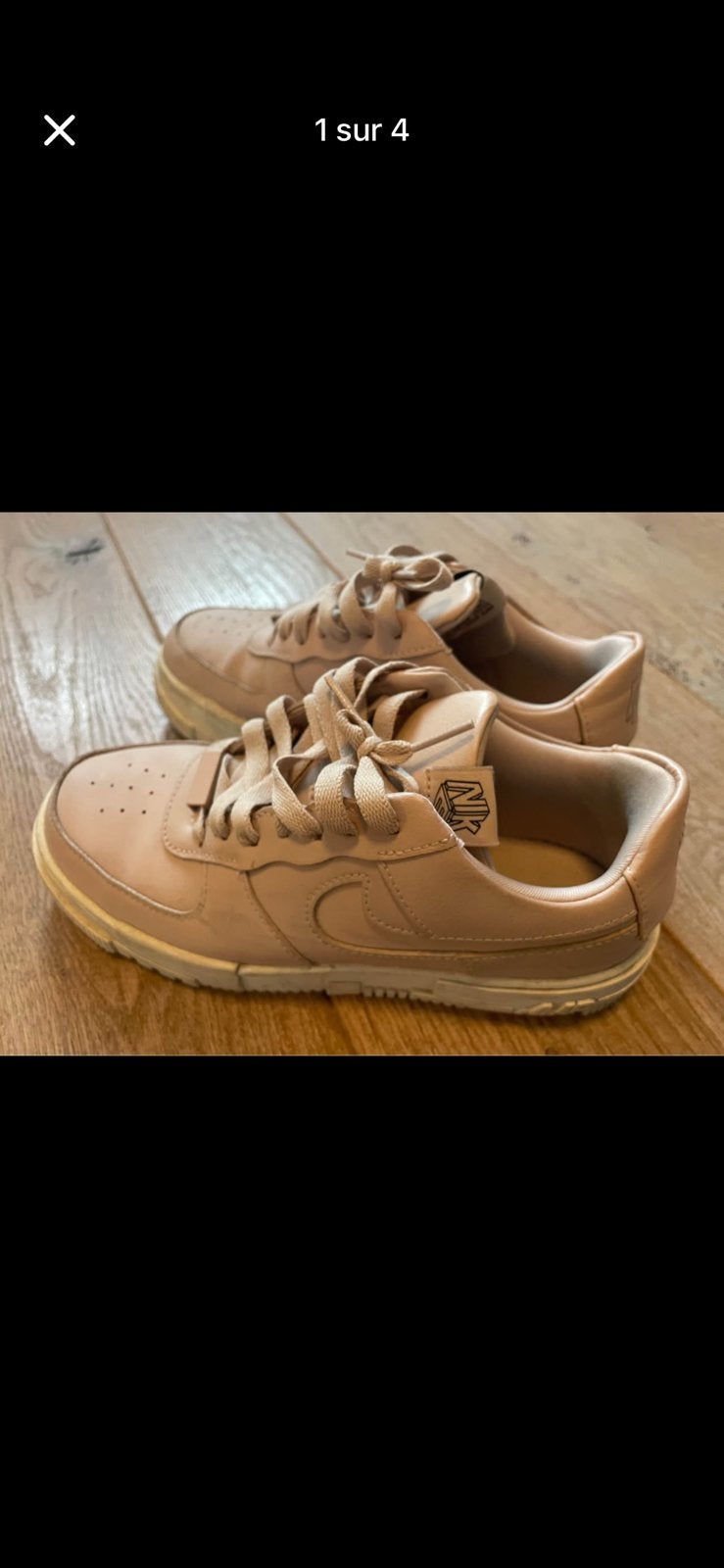 Nike Femme Air Force 1 Low Pixel CK6649-200 Pink, Enlèvement, Porté
