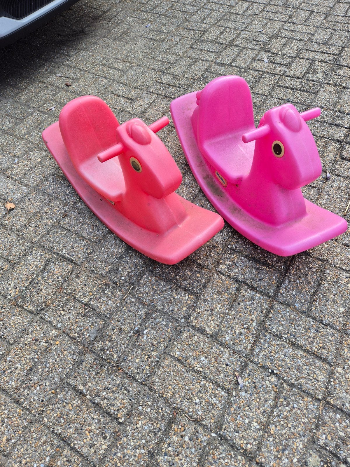 schommelpaard x2, Kinderen en Baby's, Ophalen, Gebruikt