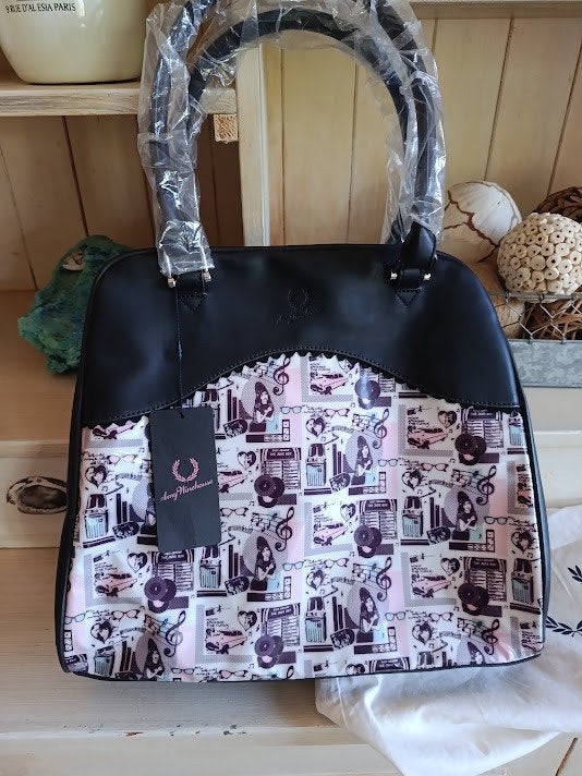 Fred Perry handtas - Amy Winehouse nieuw met tag, Ophalen of Verzenden, Nieuw, Handtas