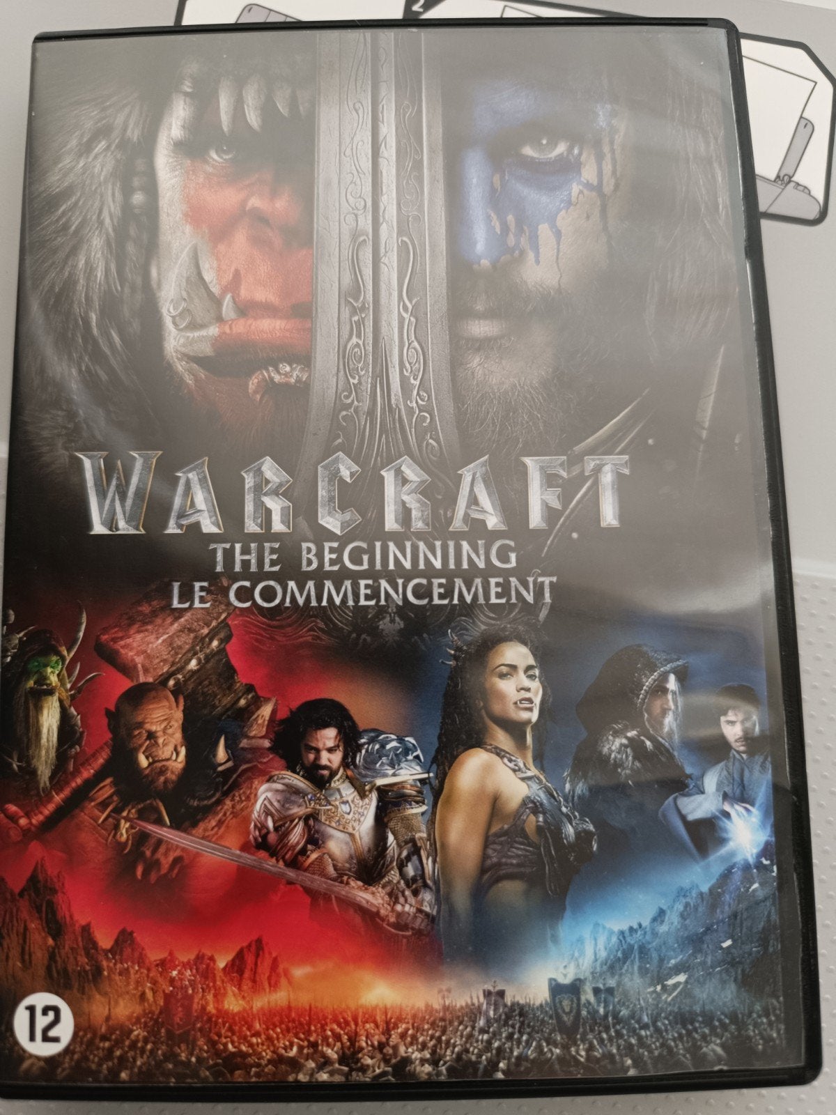 Dvd Warcraft, Actie, Ophalen of Verzenden, Vanaf 12 jaar, Gebruikt