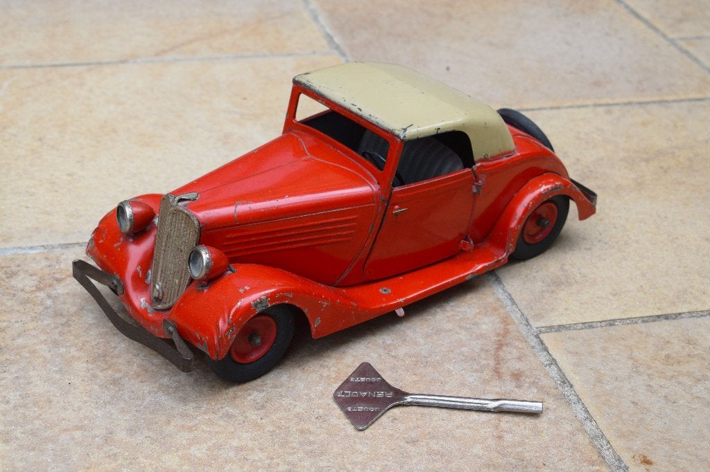 PROMOTIE antiek blikken speelgoed CIJ Renault Vivasport 1930, Antiek en Kunst, Ophalen of Verzenden