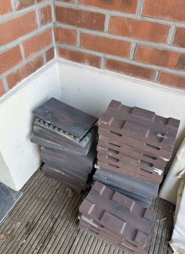 Accumulatorstenen/ kachelstenen, Ophalen, Gebruikt