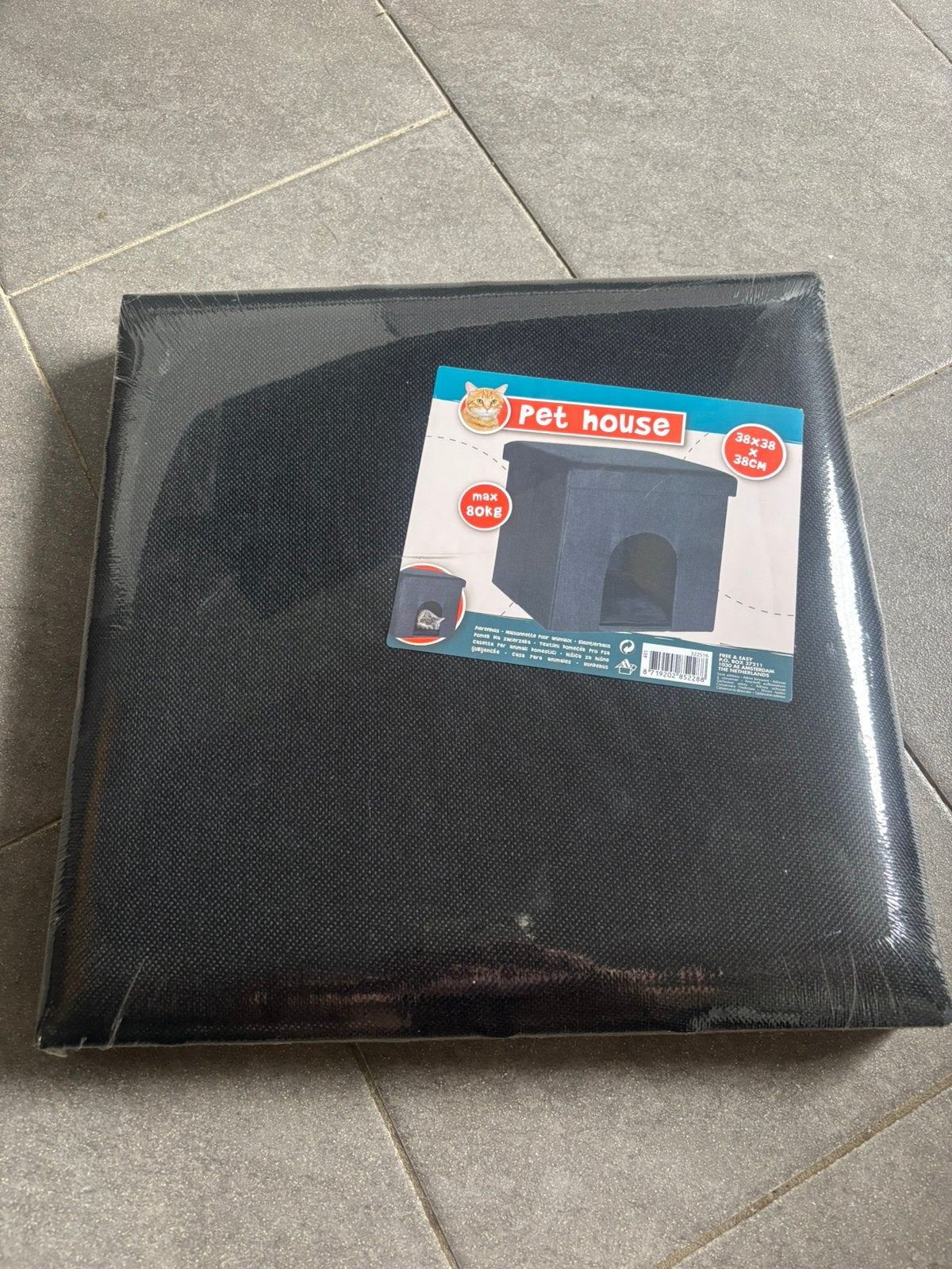 Kattenhuisje/poef, Dieren en Toebehoren, Ophalen, Nieuw, Polyester