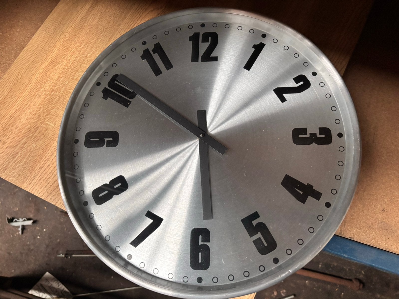 Grote klok op batterij, Maison & Meubles, Accessoires pour la Maison | Horloges, Enlèvement ou Envoi, Utilisé