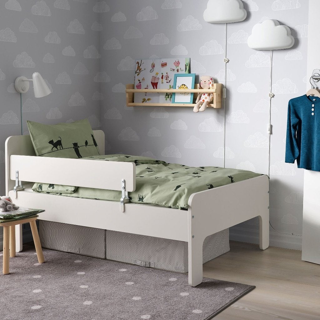 Lit enfant IKEA KRITTER, Enfants & Bébés, 70 à 85 cm, Comme neuf, Sommier à lattes, Enlèvement