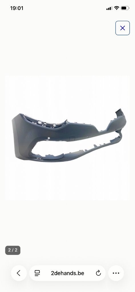 Voorbumper Renault clio, Enlèvement, Avant, Renault