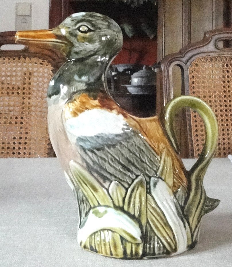 PICHET BARBOTINE d'ONNAING "CANARD 712"., Antiquités & Art, Enlèvement