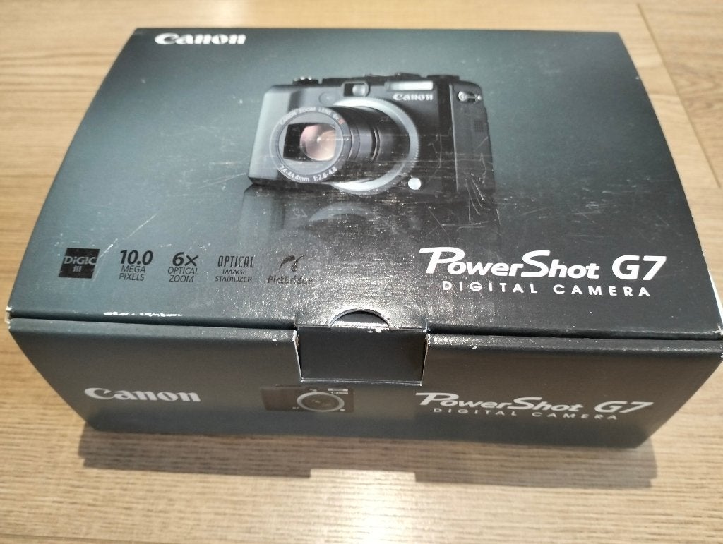 Canon PowerShot G7, Audio, Tv en Foto, Ophalen of Verzenden, Gebruikt, Canon