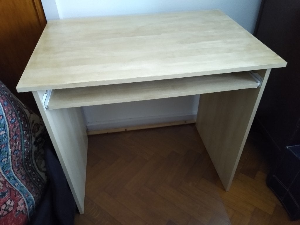 Bureau ordinateur, Bureau d'ordinateur, 80 cm, Utilisé, Avec tiroirs