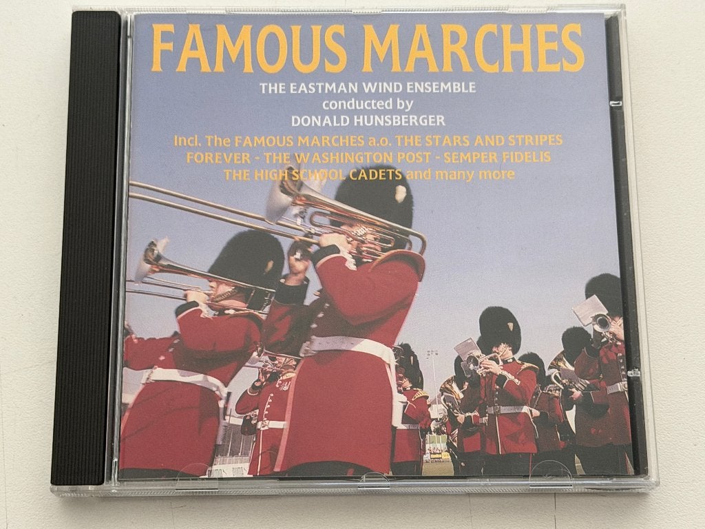 Eastman Wind Ensemble, Donald Hunsberger – Famous Marches, Enlèvement ou Envoi, Utilisé