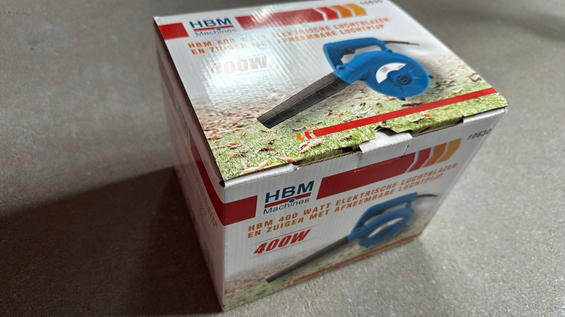 HBM elektrische luchtblazer 400w, Ophalen