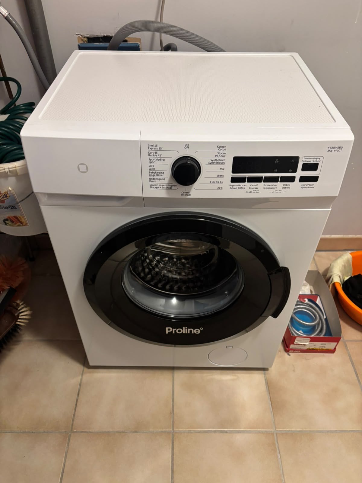 Proline wasmachine, Enlèvement, Comme neuf