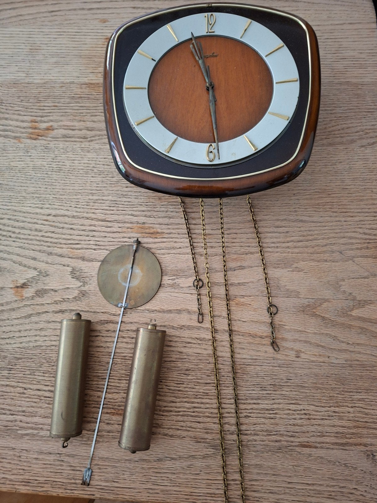 klok, Huis en Inrichting, Woonaccessoires | Klokken, Vintage, Ophalen