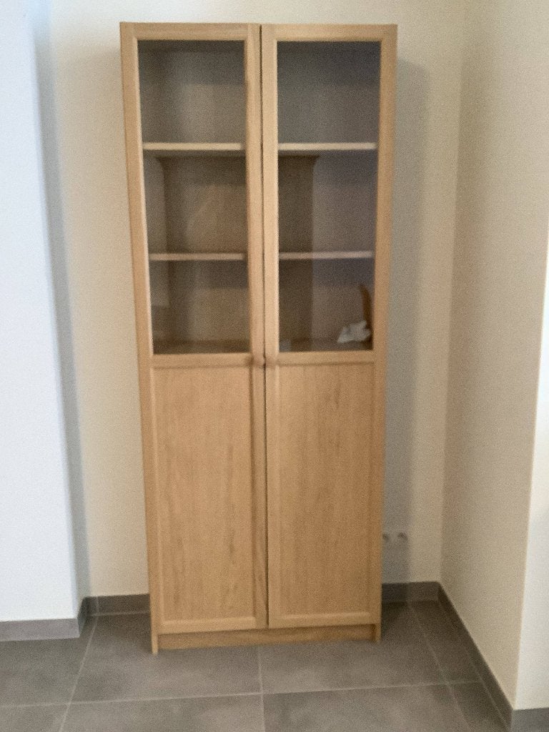 Boekenkast, Ophalen, Met deur(en), 200 cm of meer, 50 tot 100 cm