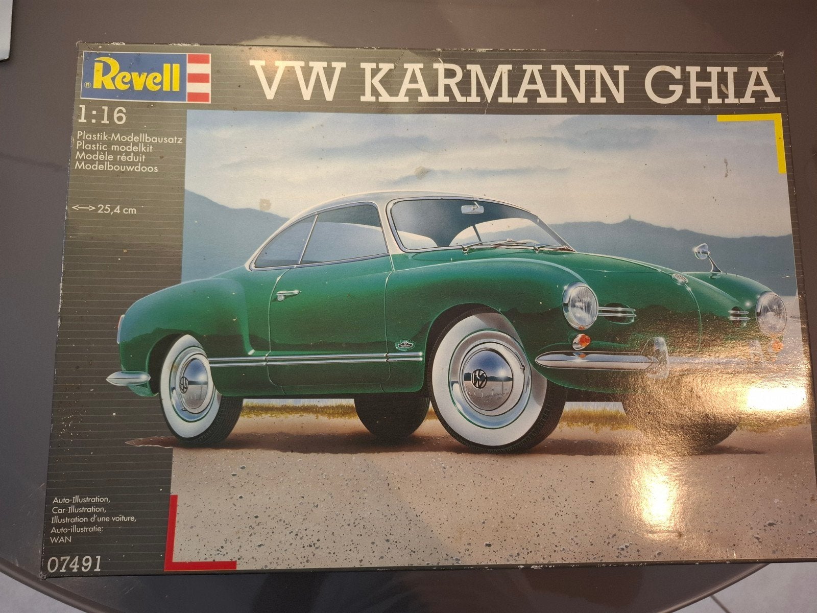 Revell 1/16 vw karmann ghia type 14, Hobby en Vrije tijd, Auto, Revell, Groter dan 1:32, Nieuw