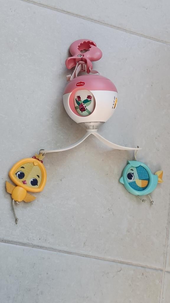 Tiny love tummy time mobiel, Kinderen en Baby's, Ophalen of Verzenden, Mobiel, Met licht