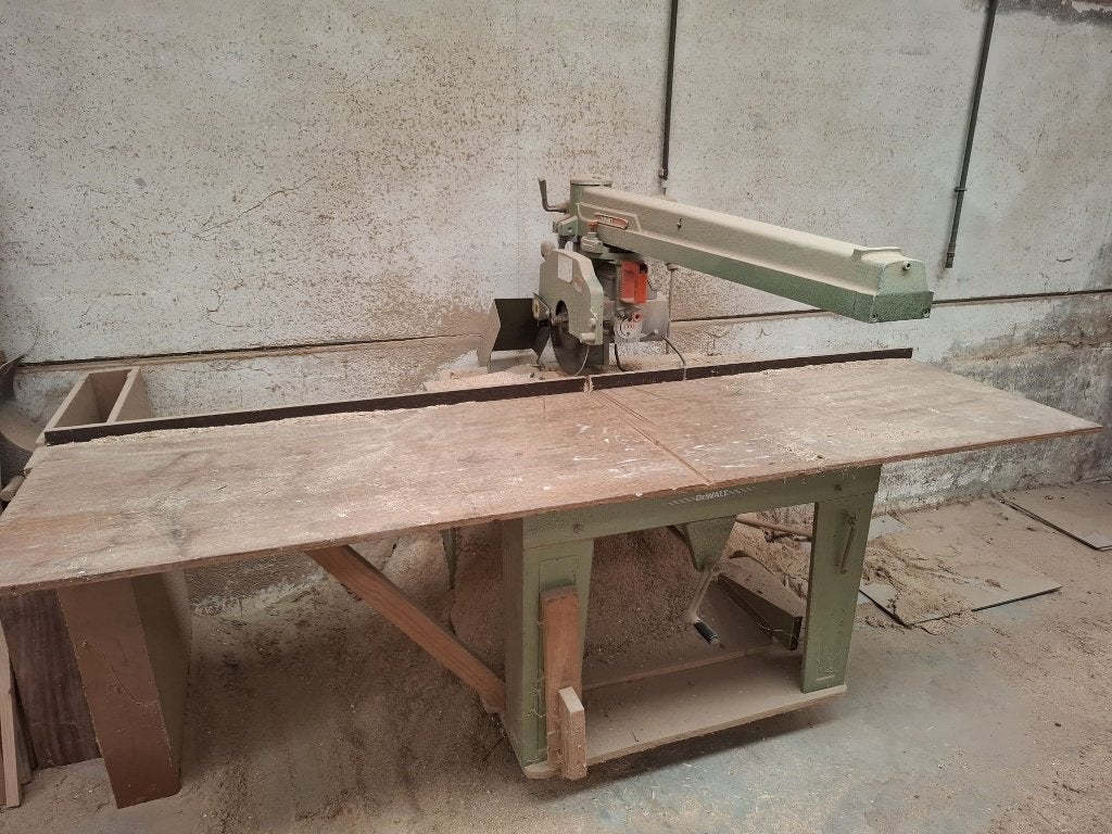 Radiaalzaag, Doe-het-zelf en Bouw, Ophalen, Gebruikt, 70 mm of meer, Dewalt