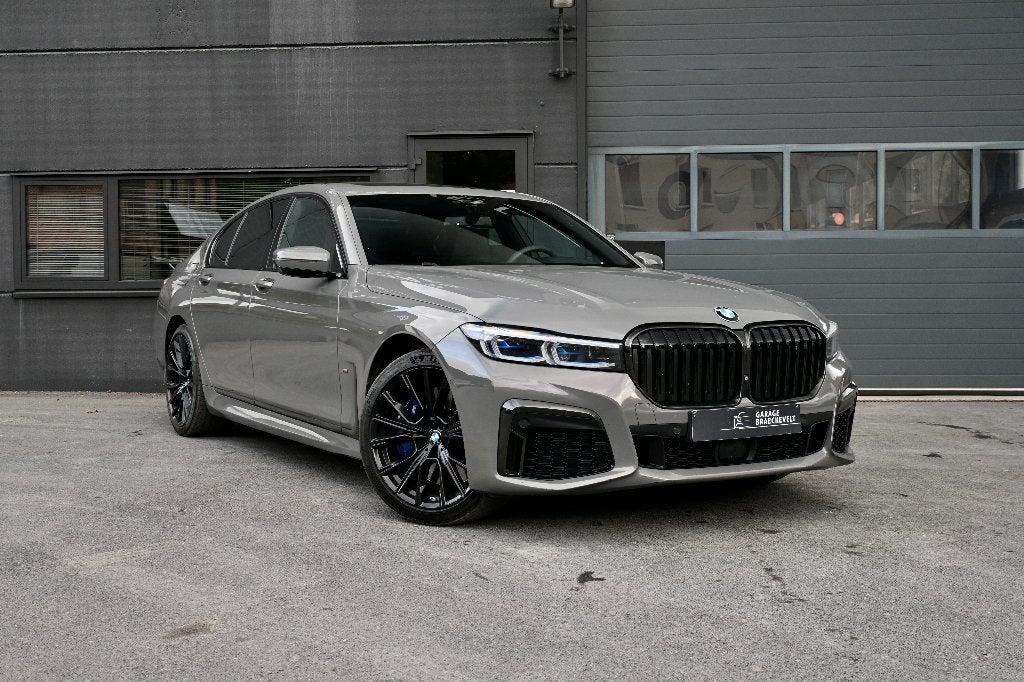 BMW 745e M Sport - Laser - Sunroof - Massage - HUD - H&K, Cuir, Argent ou Gris, Achat, Euro 6