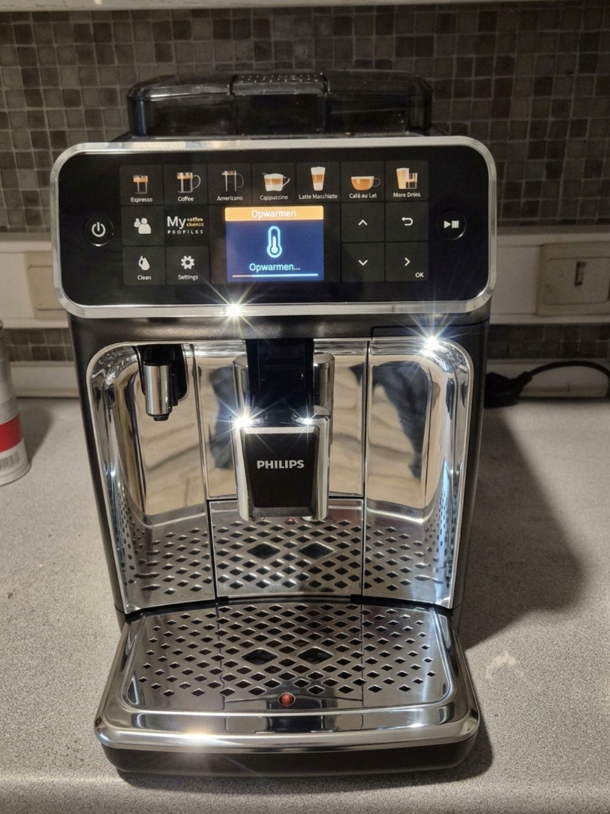 Philips ep544x volautomatische koffiemachine, Réservoir d'eau amovible, Enlèvement ou Envoi, Café en grains, Cafetière
