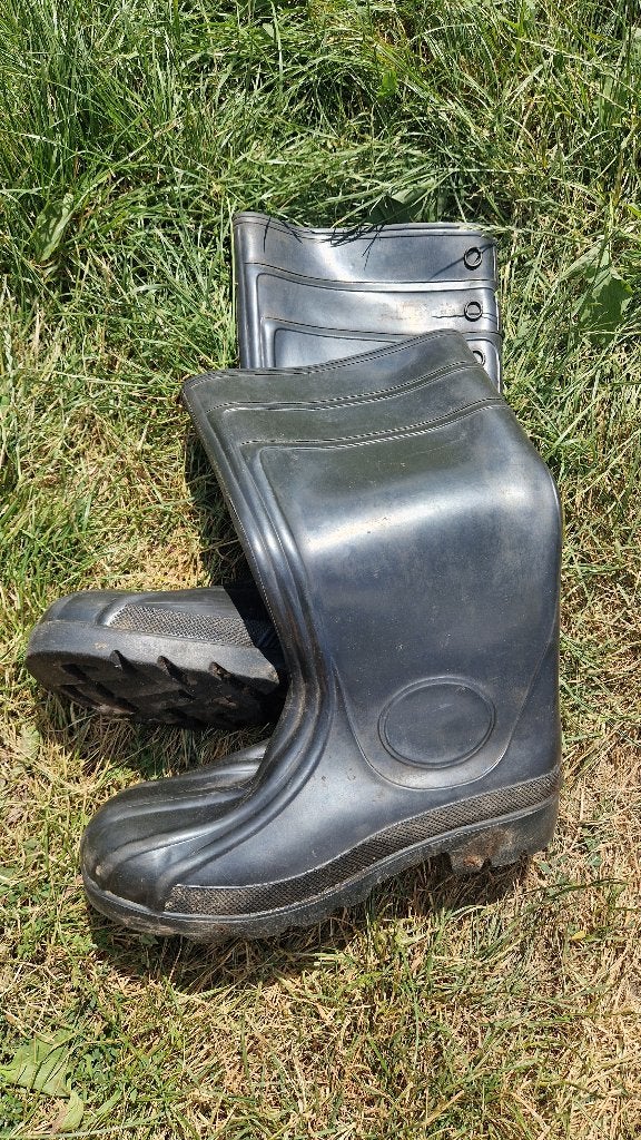 veiligheidslaarzen, werkschoenen. maat 46, Ophalen, Zo goed als nieuw