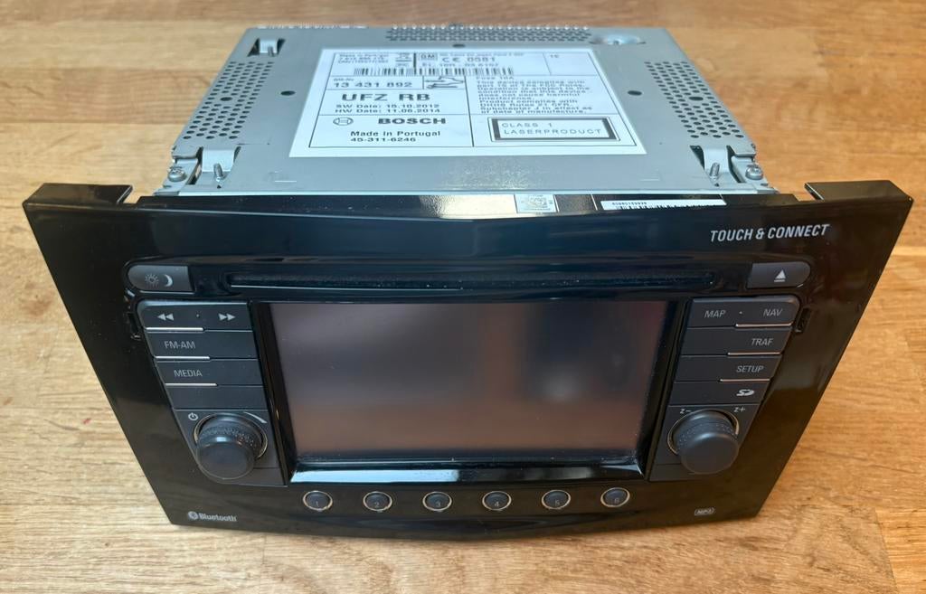 Opel Corsa D RADIO touch and connect, Enlèvement ou Envoi, Utilisé