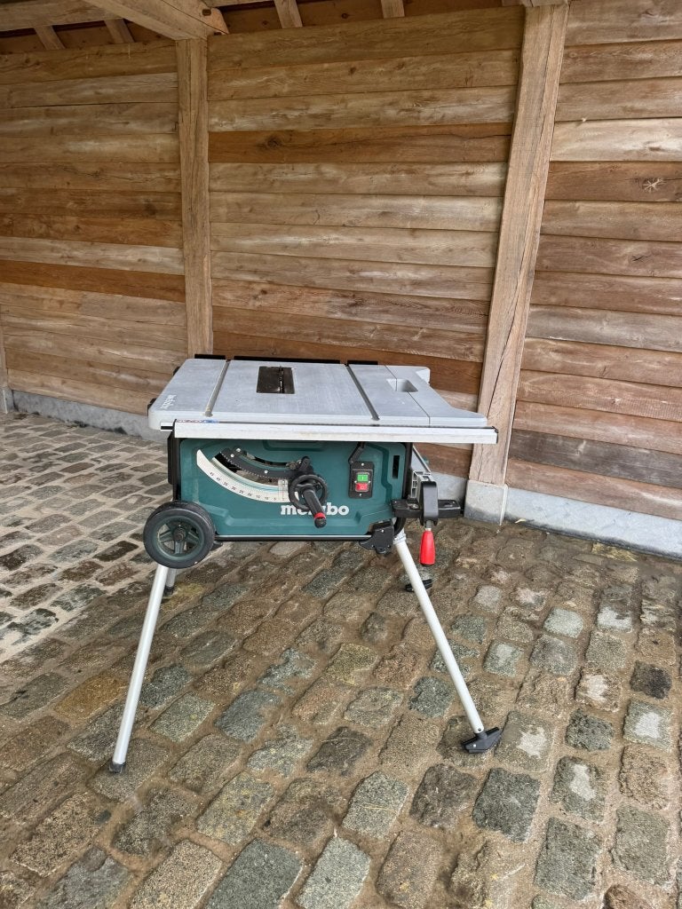 Tafelzaagmachine Metabo  2000 W T254, Doe-het-zelf en Bouw, Gereedschap | Zaagmachines, Ophalen, Cirkelzaag, 70 mm of meer, Zo goed als nieuw